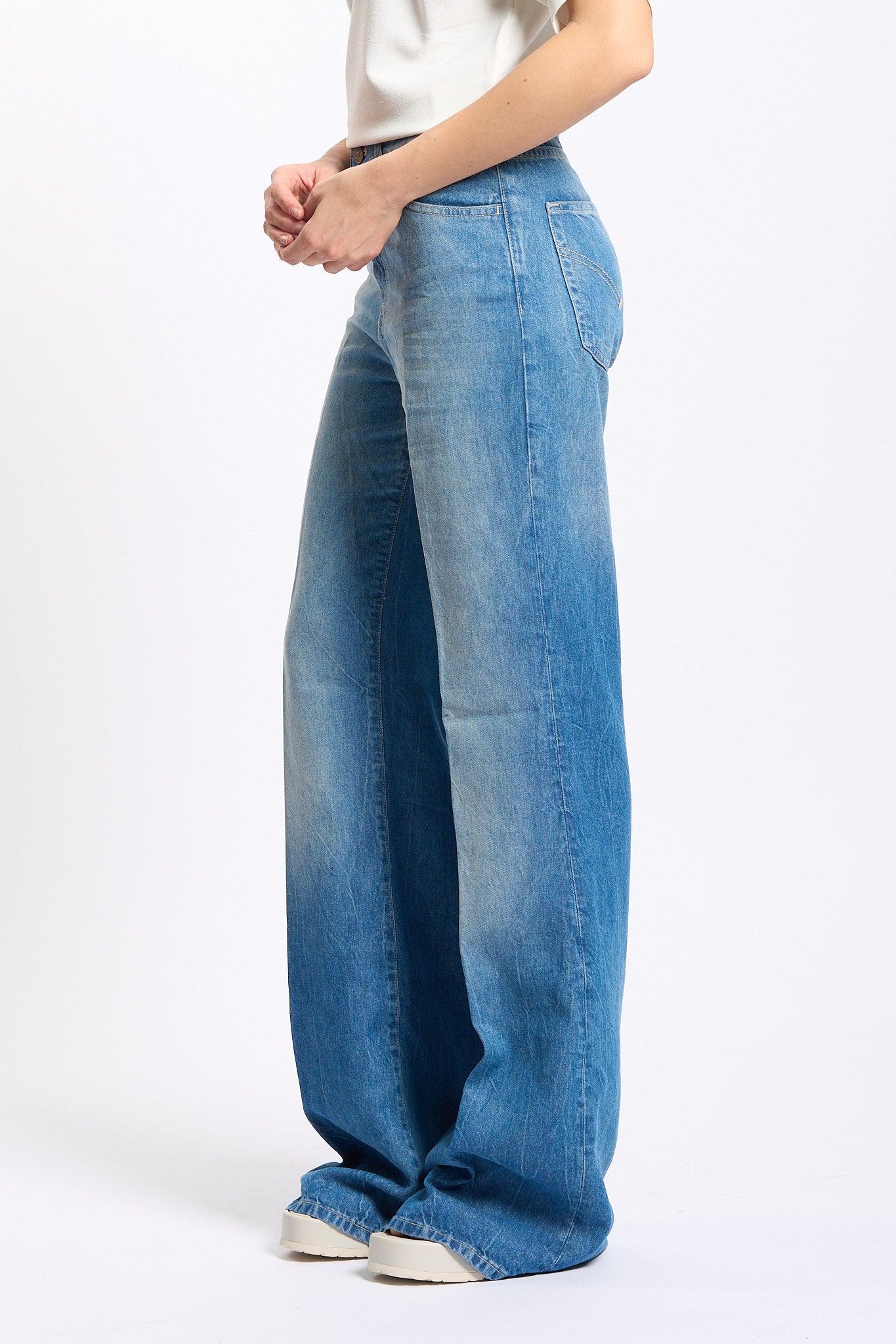 Dondup Jeans Amber in Lyocell Donna-4
