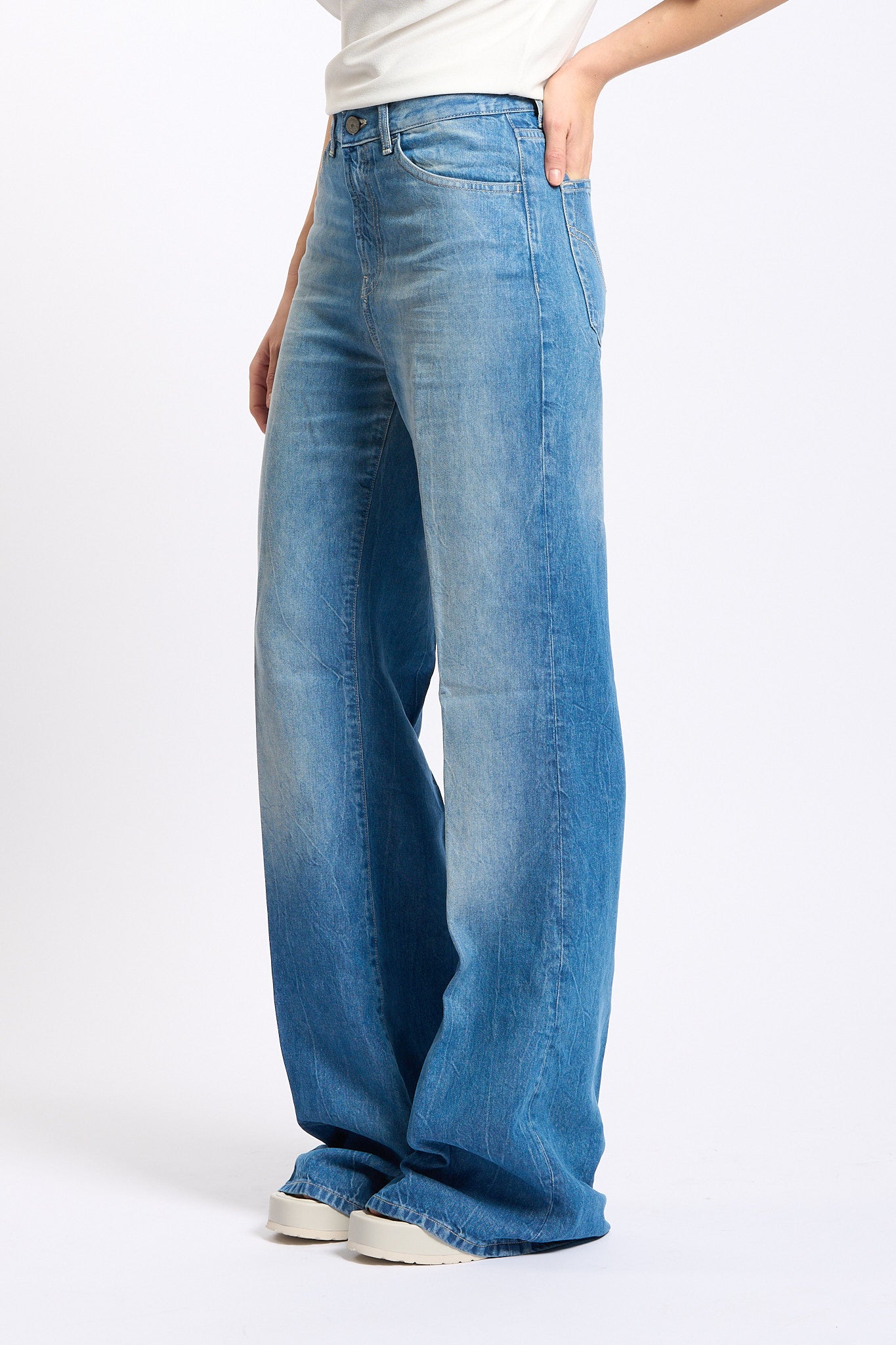 Dondup Jeans Amber in Lyocell Donna-1