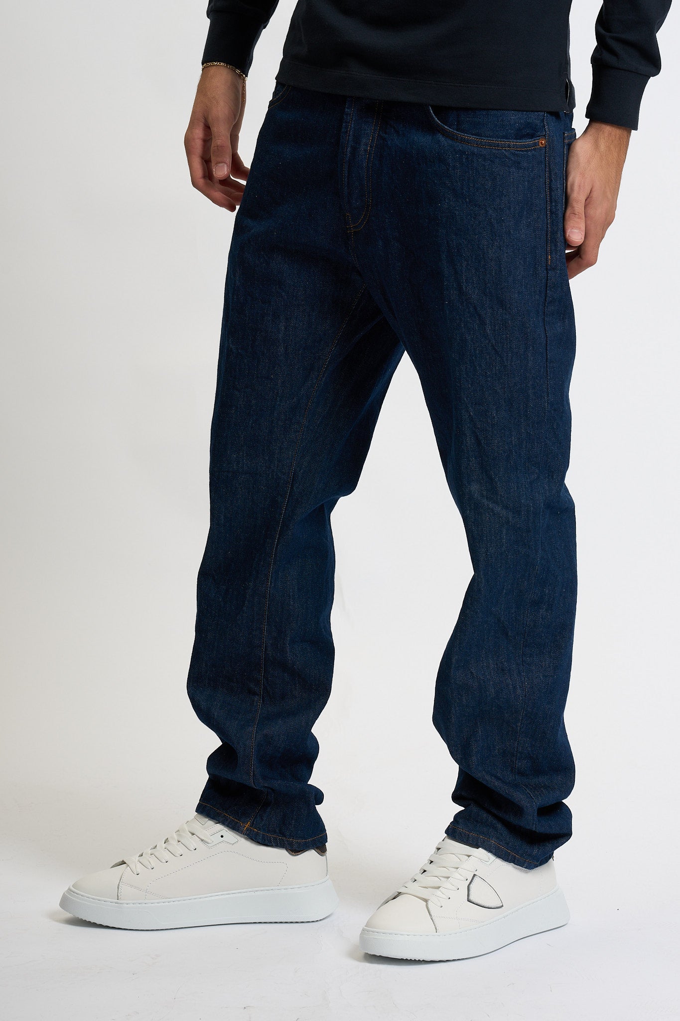 Dondup Jeans Anniversario Denim scuro Uomo-1
