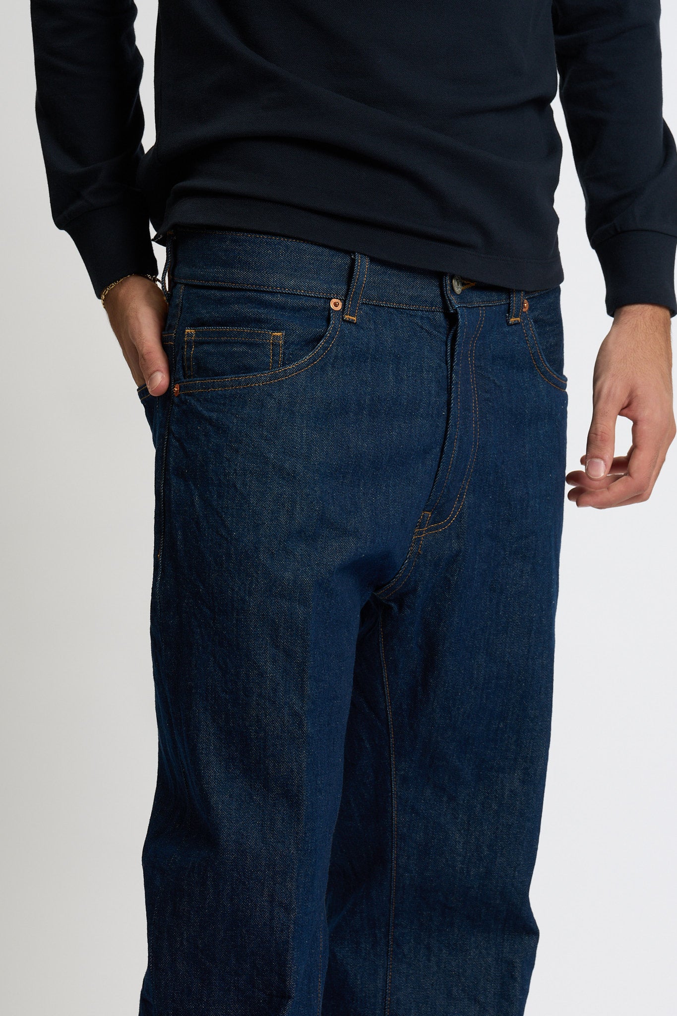 Dondup Jeans Anniversario Denim scuro Uomo-4