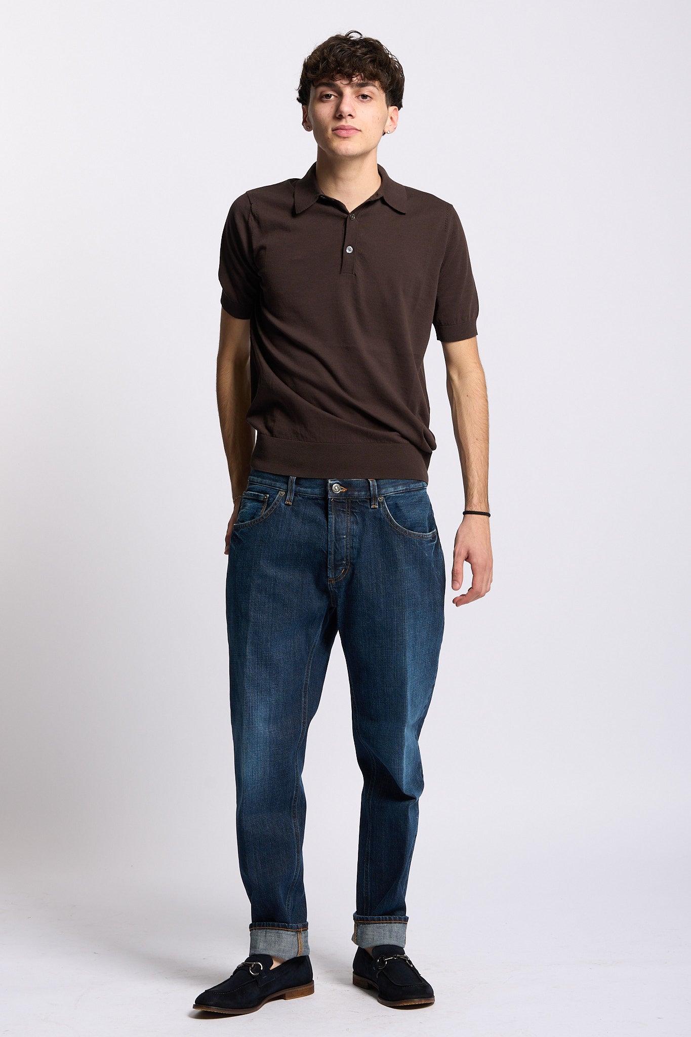 Dondup Jeans BRIGHTON Denim scuro Uomo-3