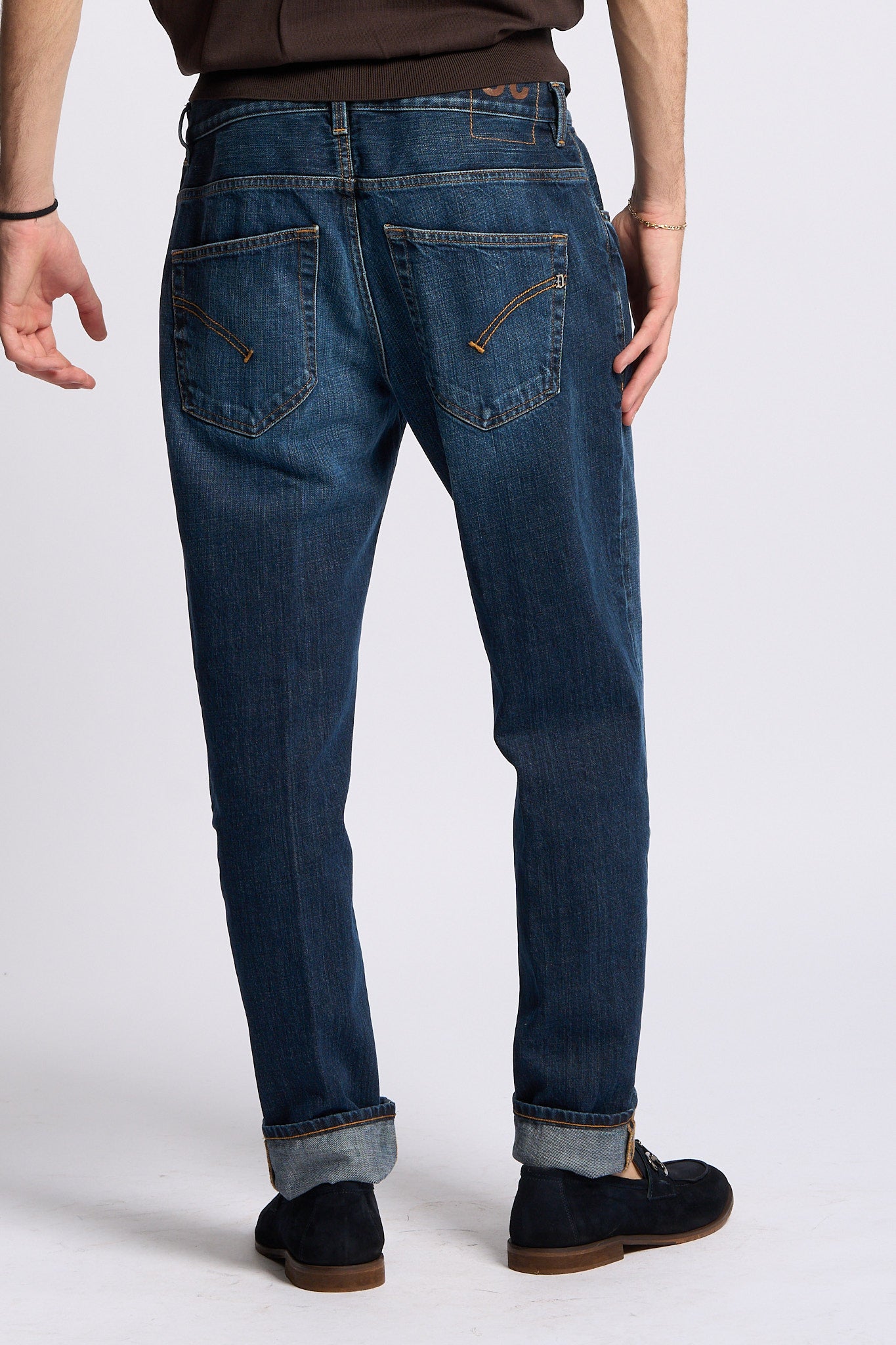 Dondup Jeans BRIGHTON Denim scuro Uomo-5