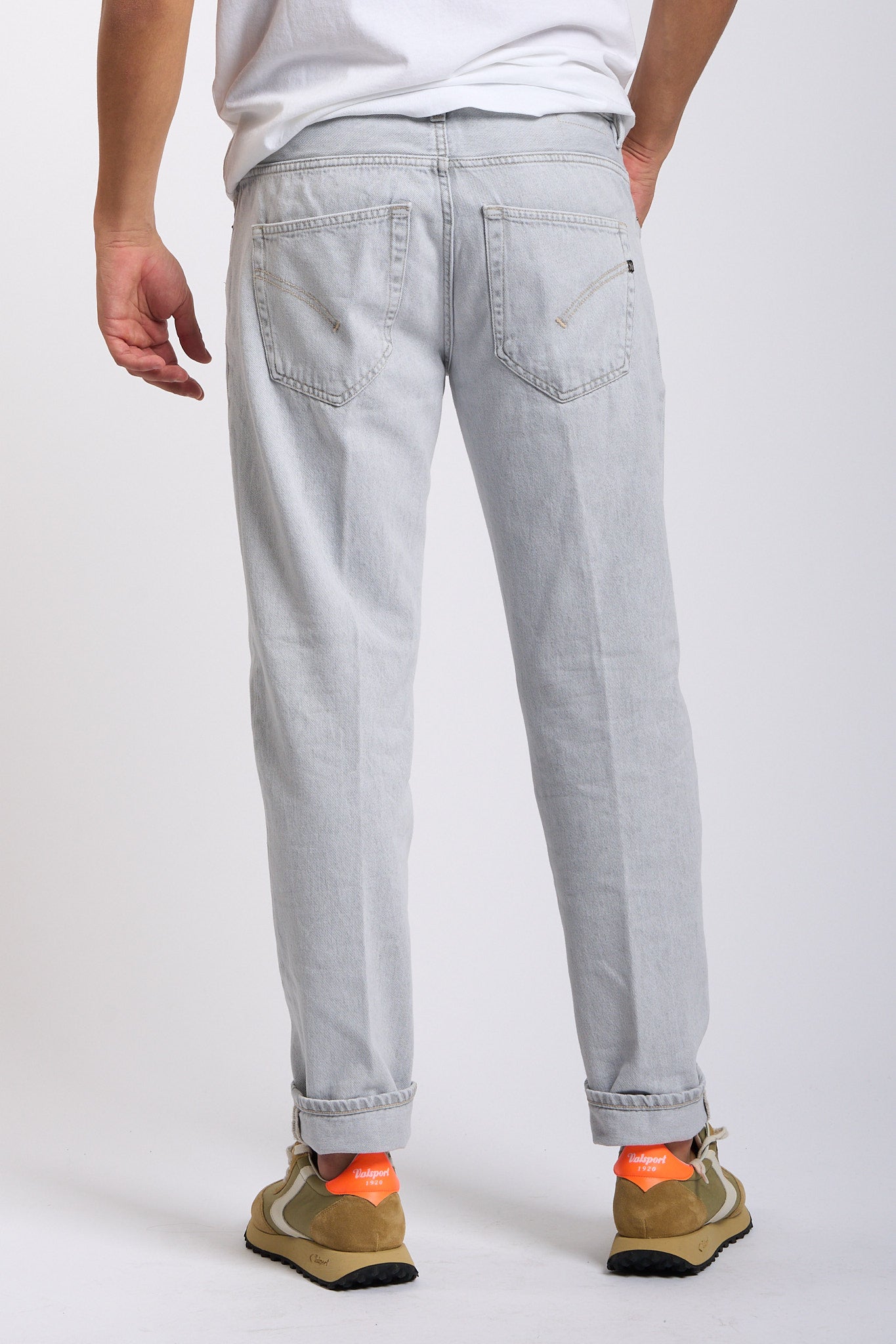 Dondup Jeans BRIGHTON Grigio chiaro Uomo-5