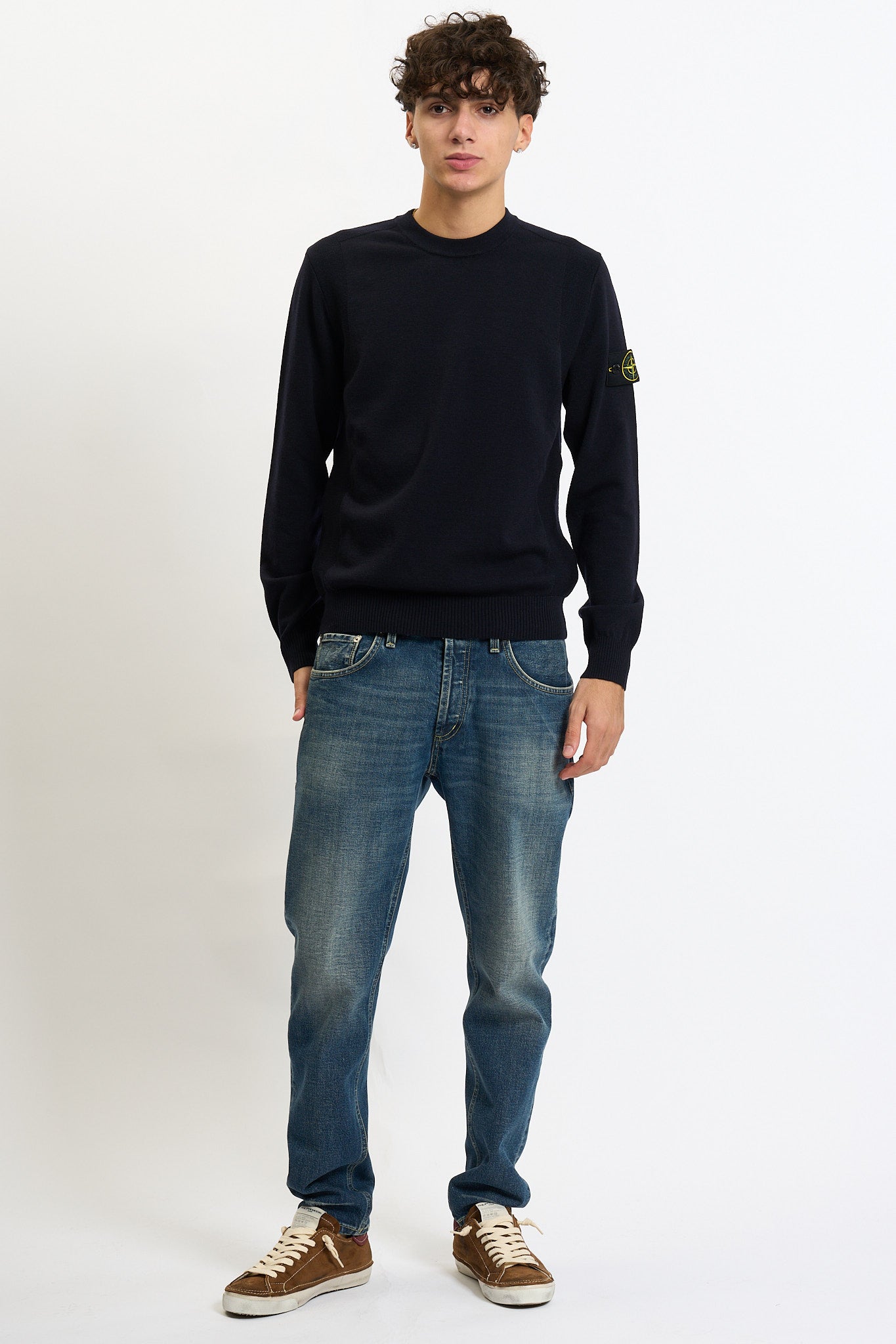 Dondup Jeans Brighton Denim Fisso Medio Uomo-3