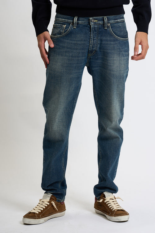 Dondup Jeans Brighton Denim Fisso Medio Uomo