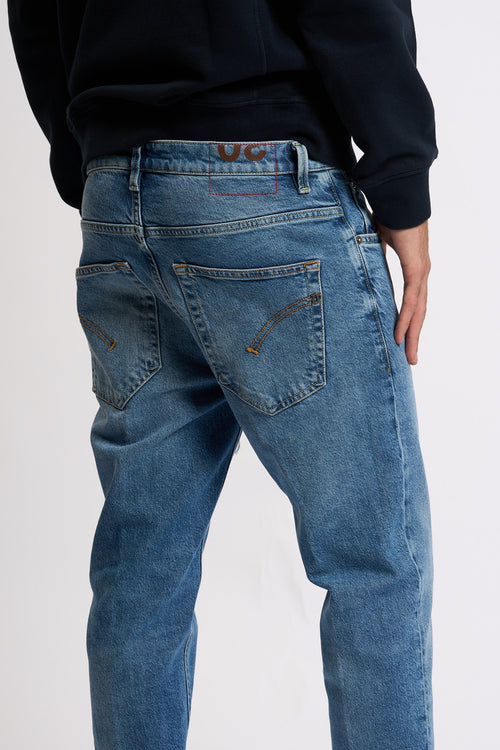 Dondup Jeans Brighton Denim Stretch Chiaro Uomo