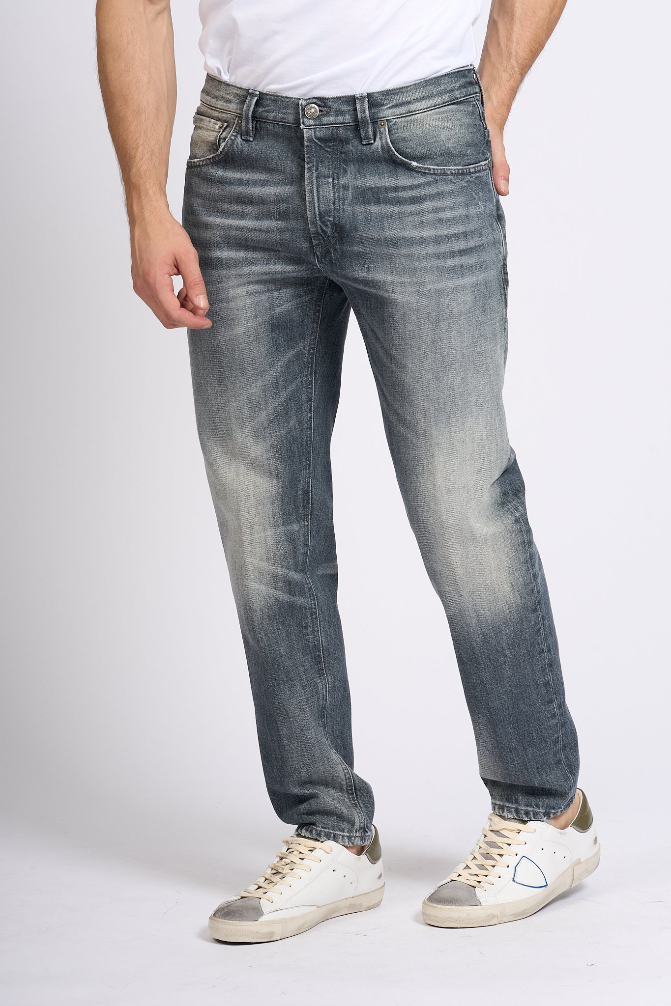 Dondup Jeans Brighton Grey Men-1