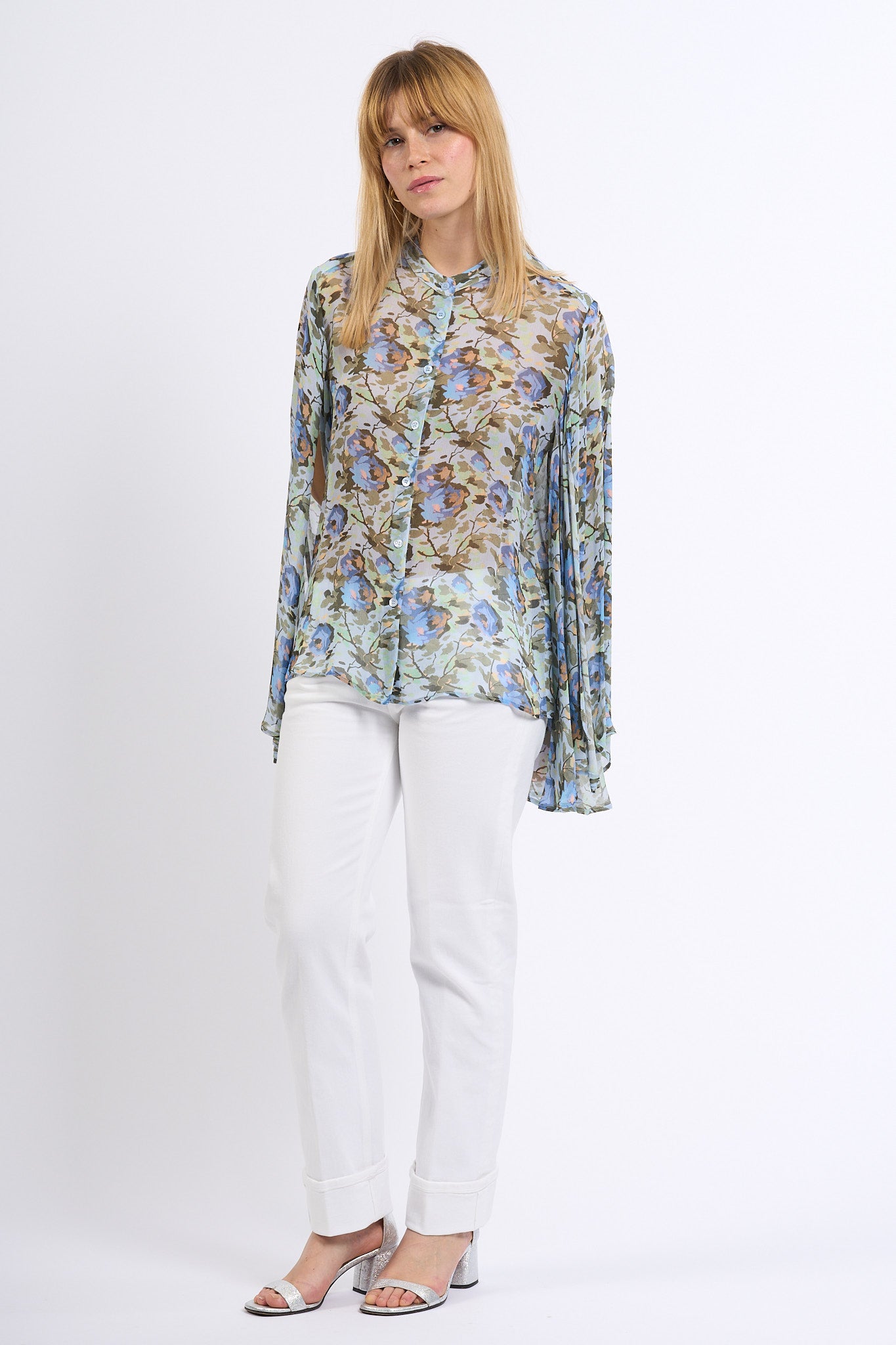 Dondup Jeans Coco Slim Fit Bianco Donna-3