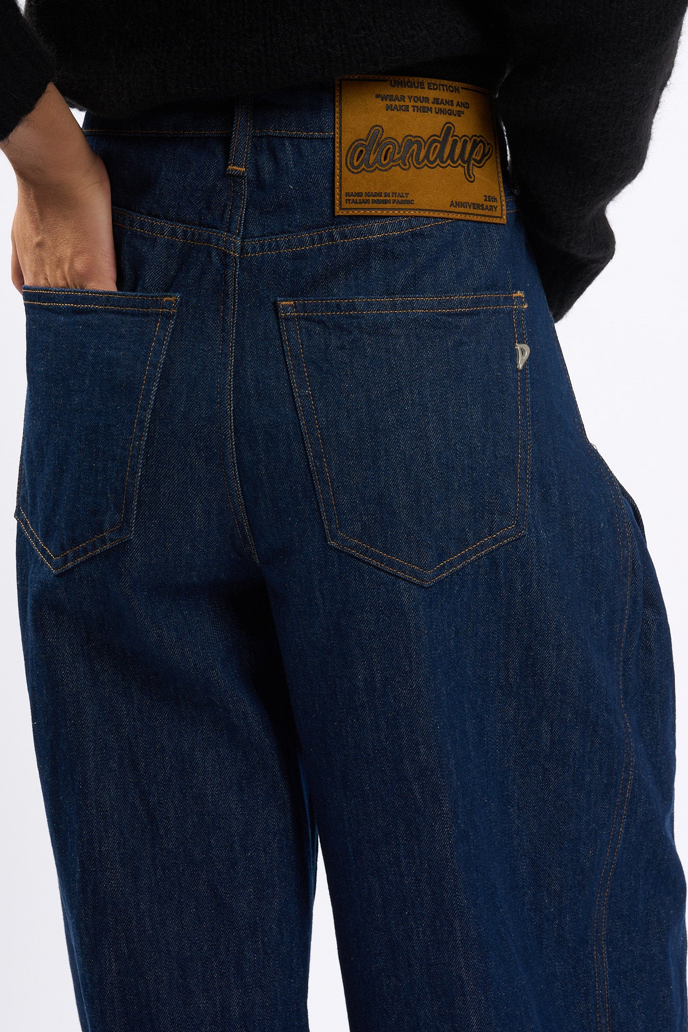 Dondup Jeans Cristy Anniversario Denim scuro Donna-3