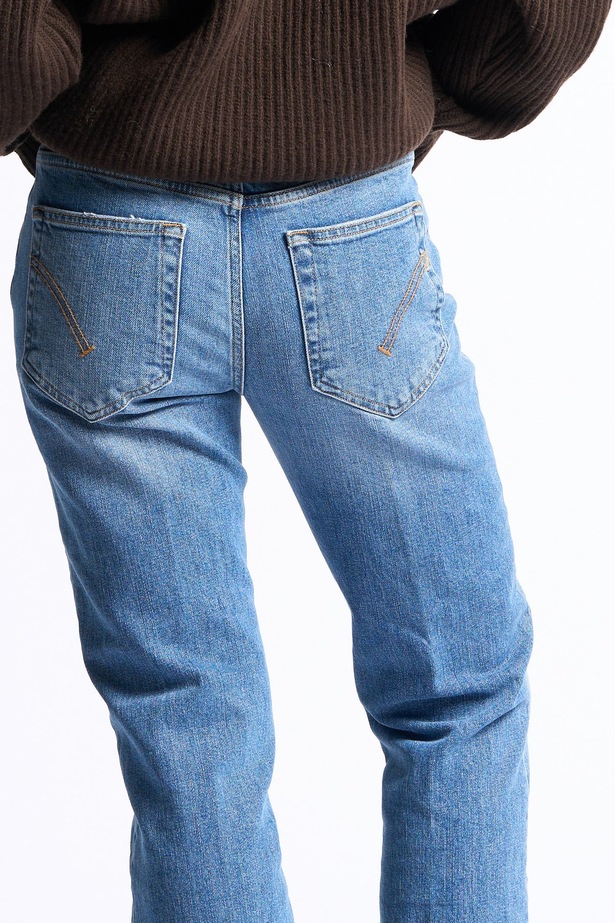 Dondup Jeans Dafne Denim medio Donna-4