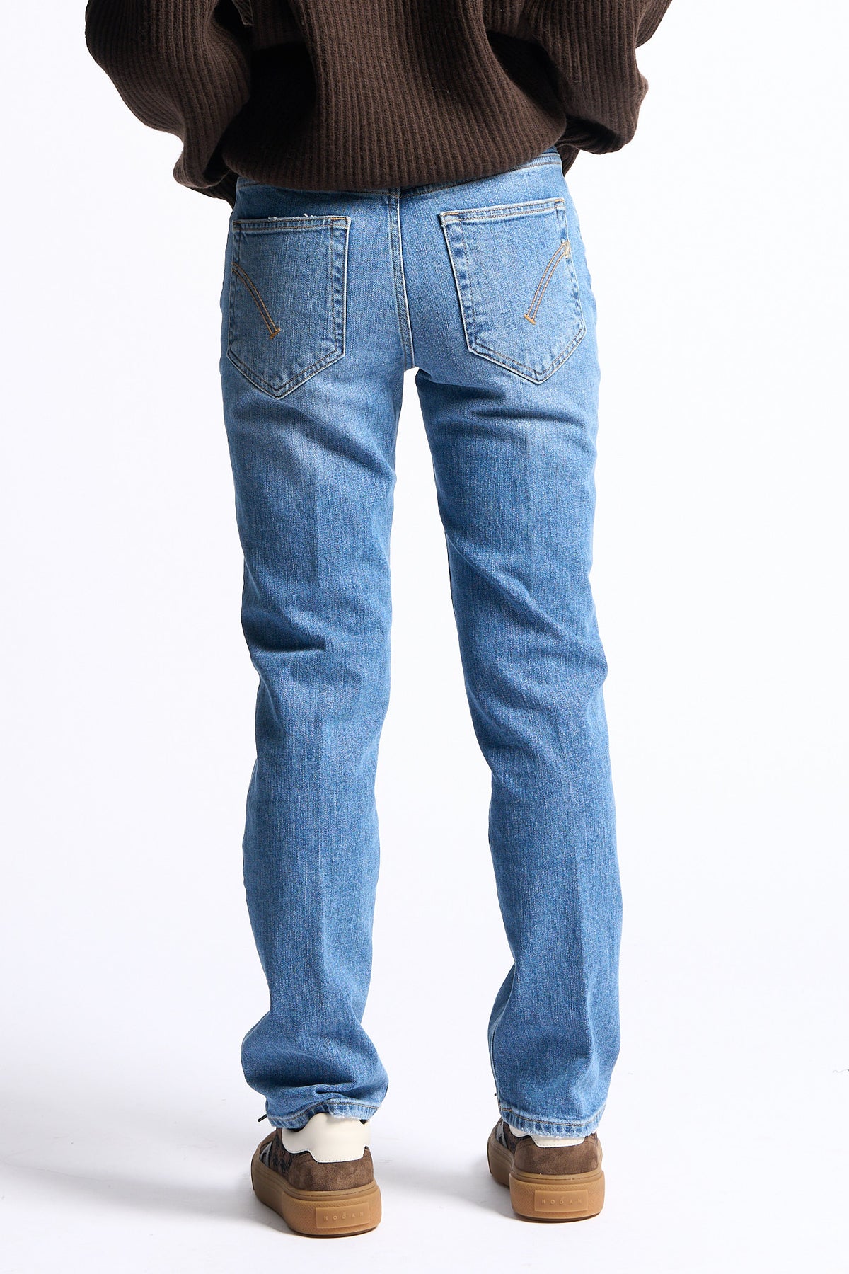 Dondup Jeans Dafne Denim medio Donna-5