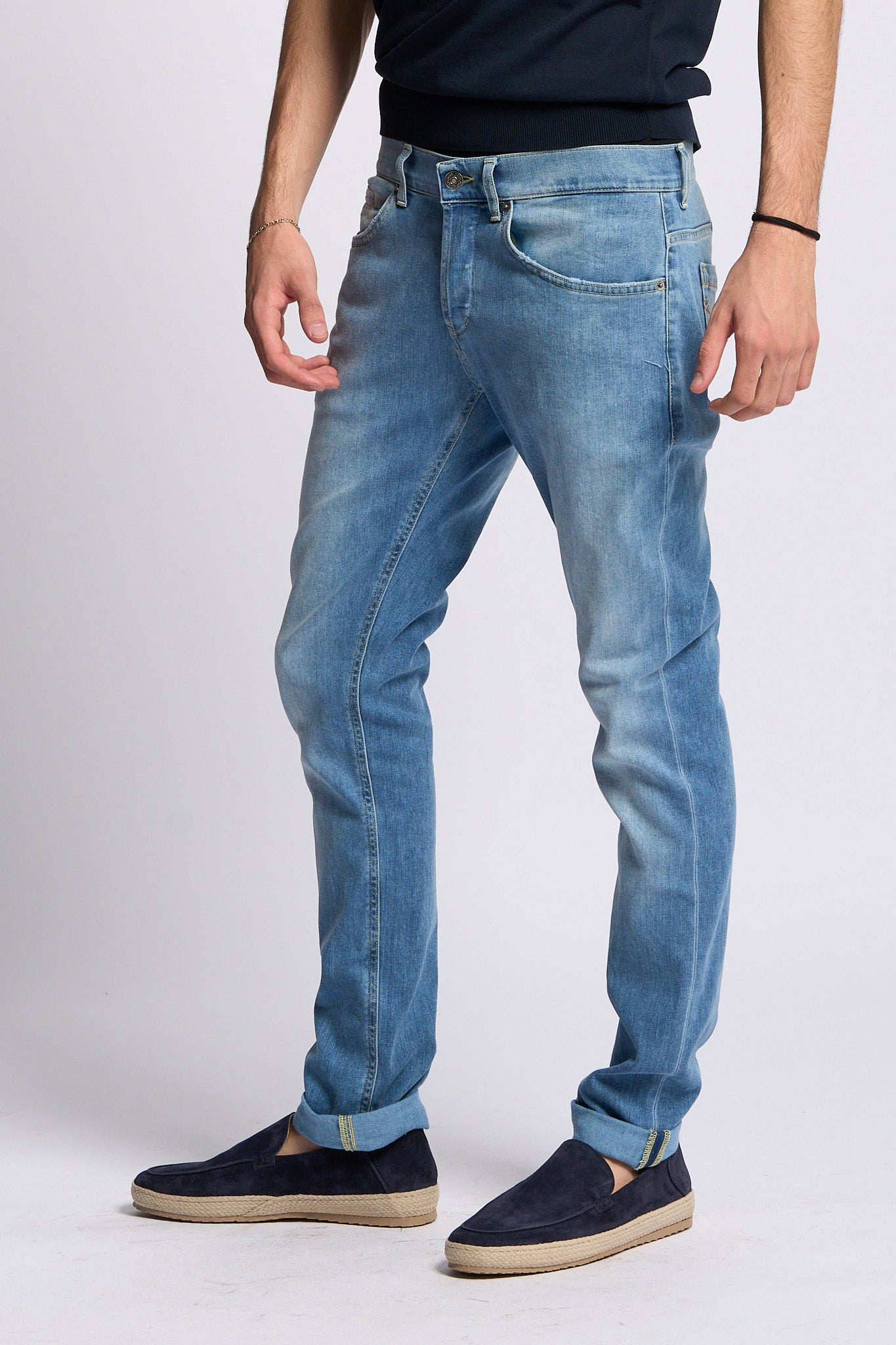 Dondup Jeans GEORGE Denim chiaro Uomo-4