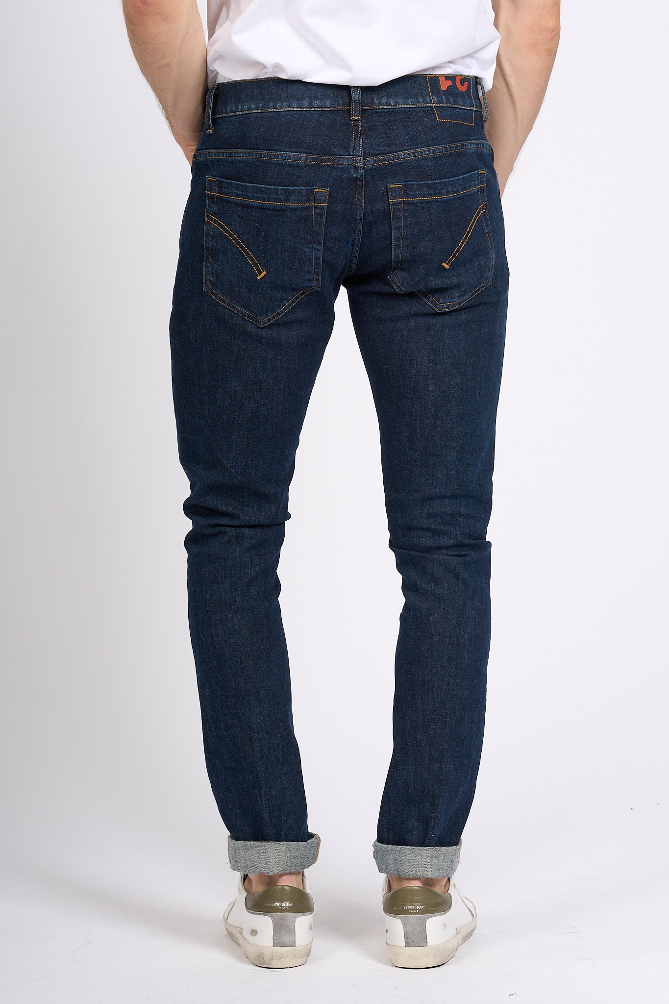 Dondup Jeans George Dark Denim Men-4