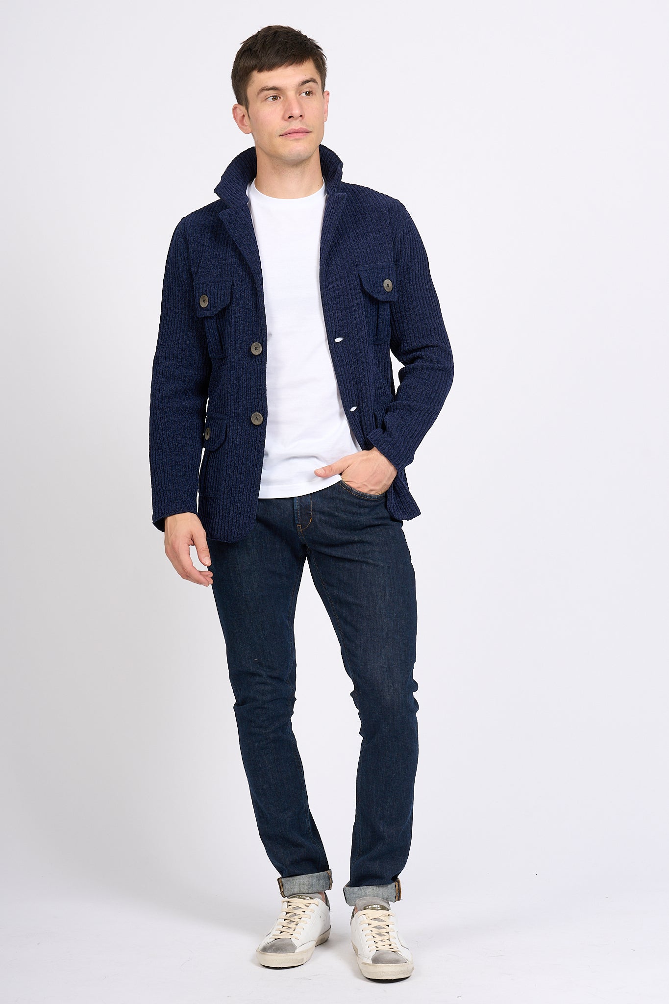 Dondup Jeans George Dark Denim Men-2