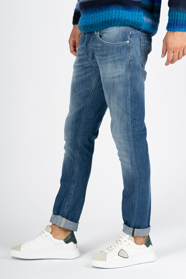 Dondup Jeans George Skinny Medio Uomo-2