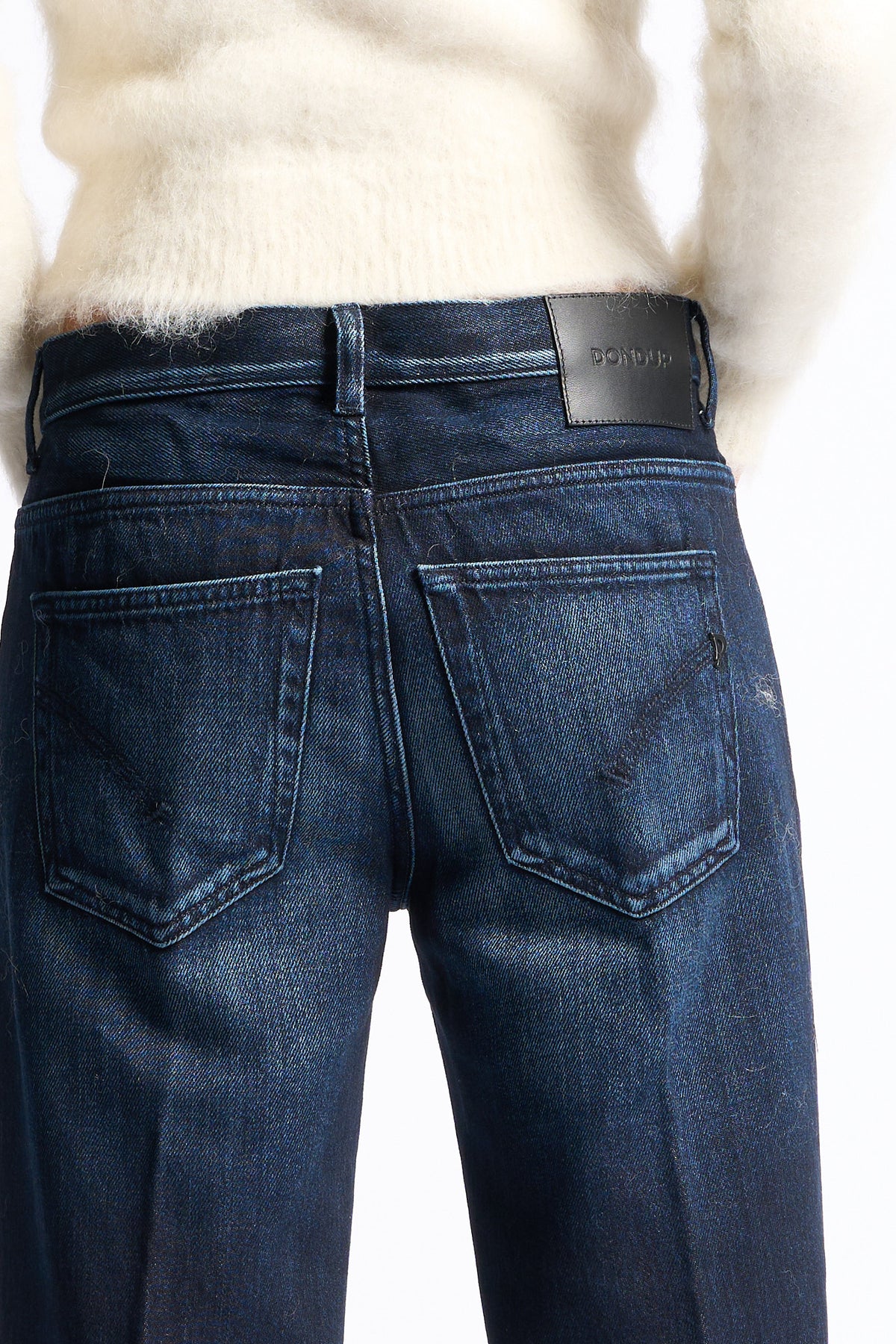 Dondup Jeans Jacklyn Loose  Denim scuro Donna-7