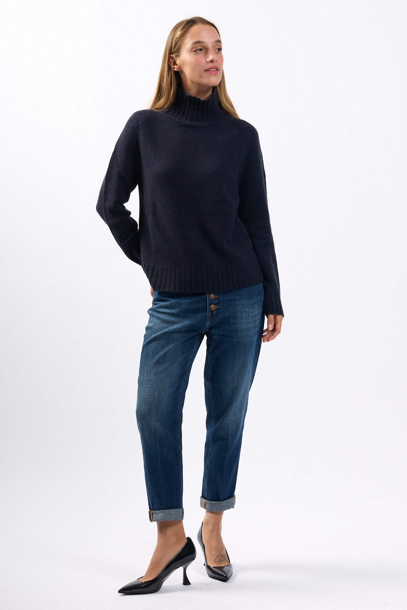 Dondup Jeans Koons Blu Scuro Donna-7