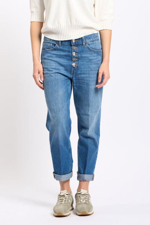 Dondup Jeans Koons Denim medio Donna