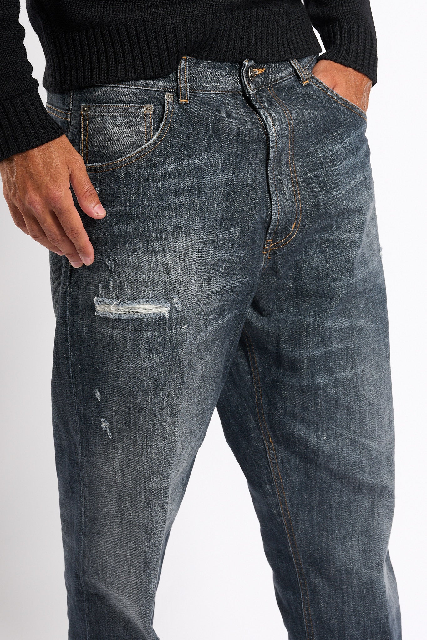 Dondup Jeans Paco Denim Uomo-5