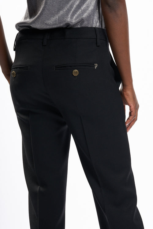 Dondup Pantalone Nima Nero Donna-2