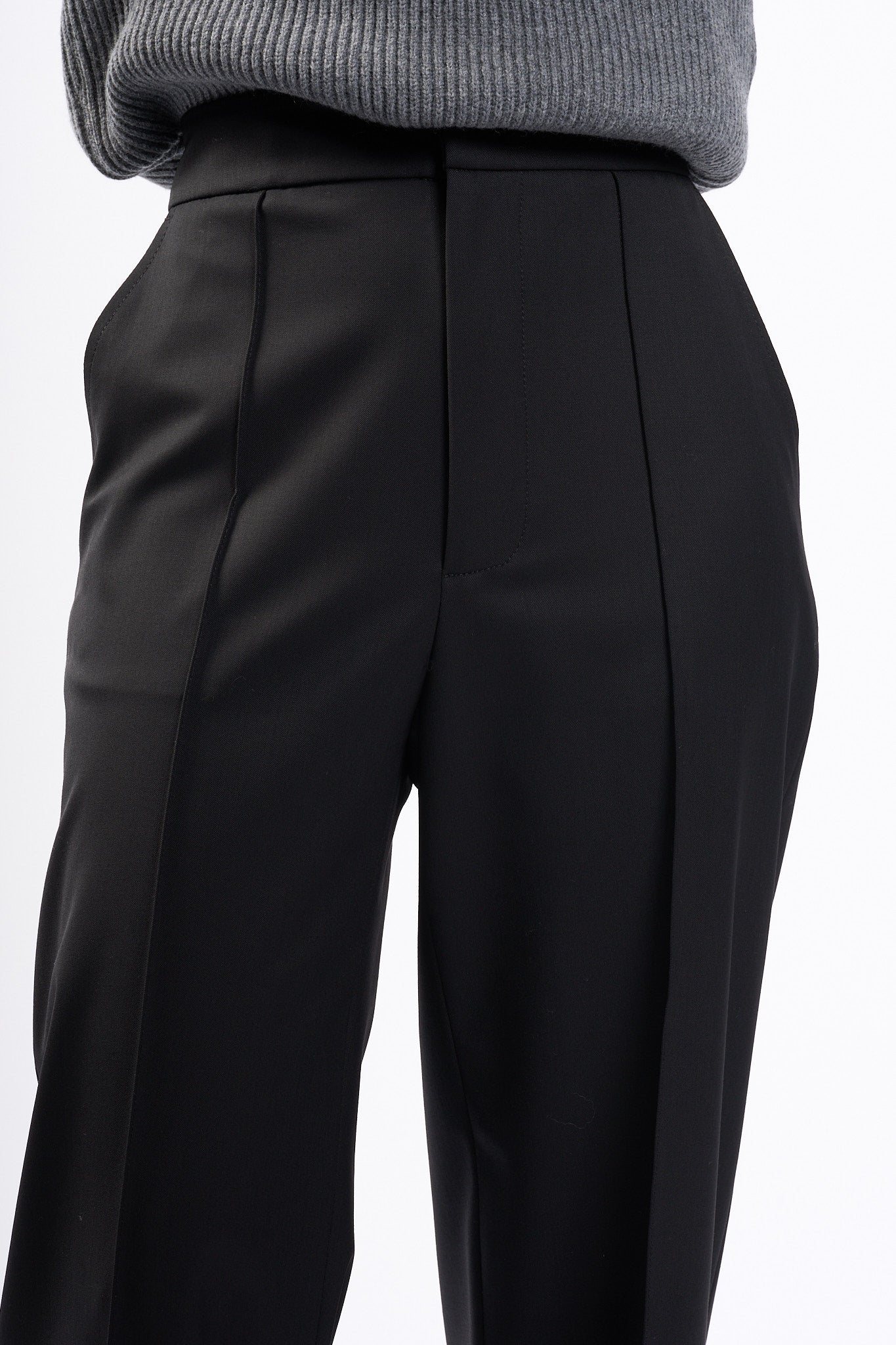 Dondup Pantalone Penni Nero Donna-8