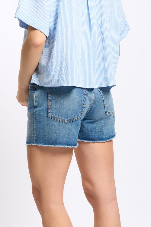 Dondup Shorts Stella in Denim Donna-2