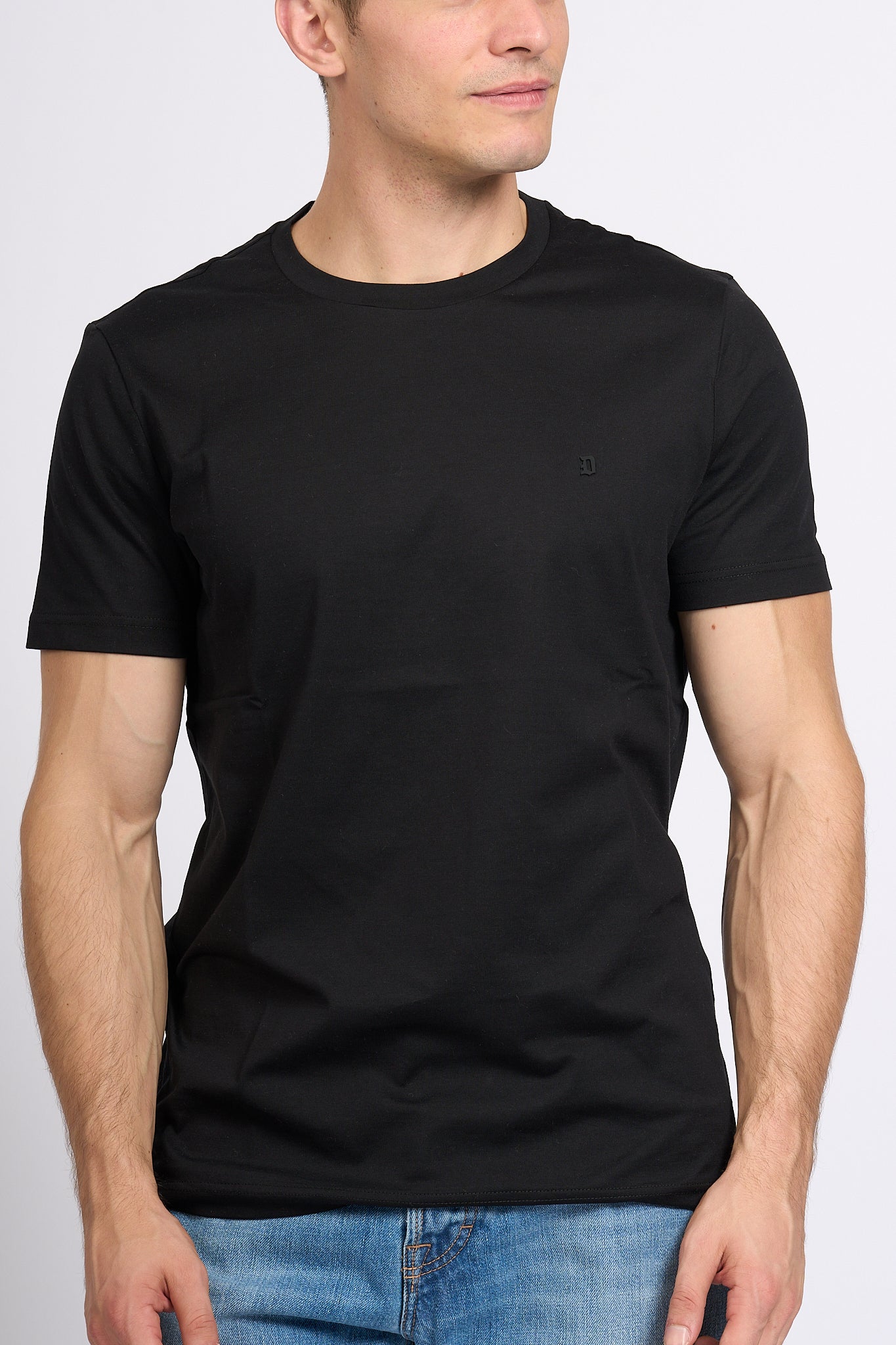 Dondup T-shirt Nero Uomo-3