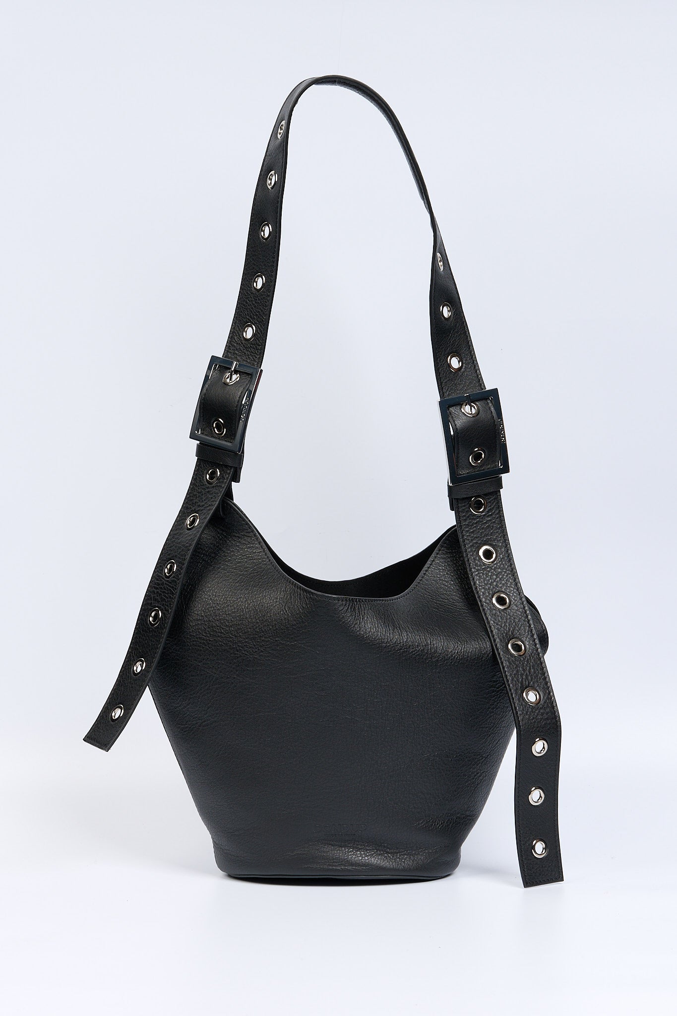 Dondup Borsa Small Hobo in Pelle Nero Donna-2
