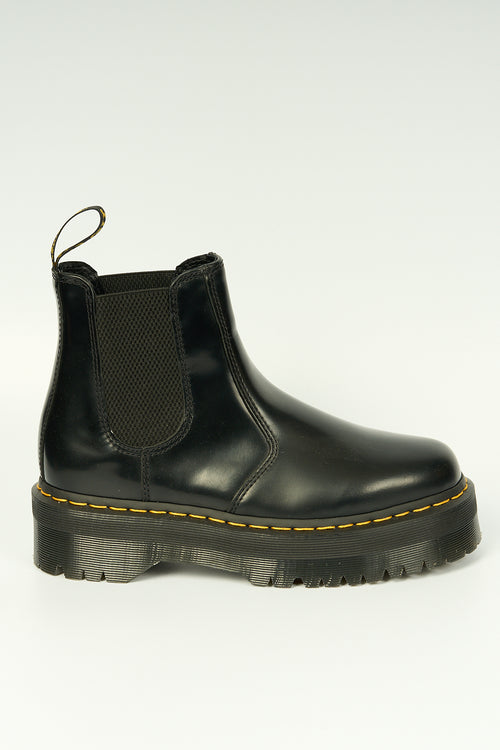 Dr. Martens Beatles Wedge Leather Black Woman
