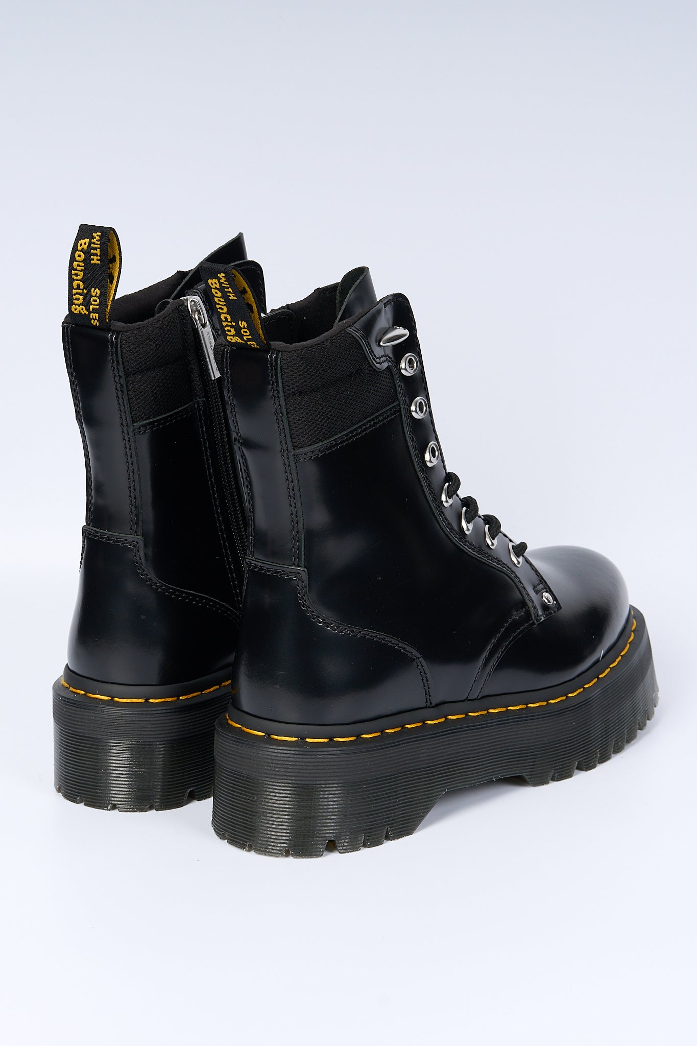 Black Patent Leather Boots Dr Martens Jadon Shiny Shiny Jadon Doc