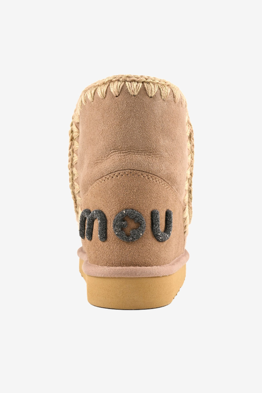 Mou Eskimo 18 Glitter Logo Cammello Donna in montone-3