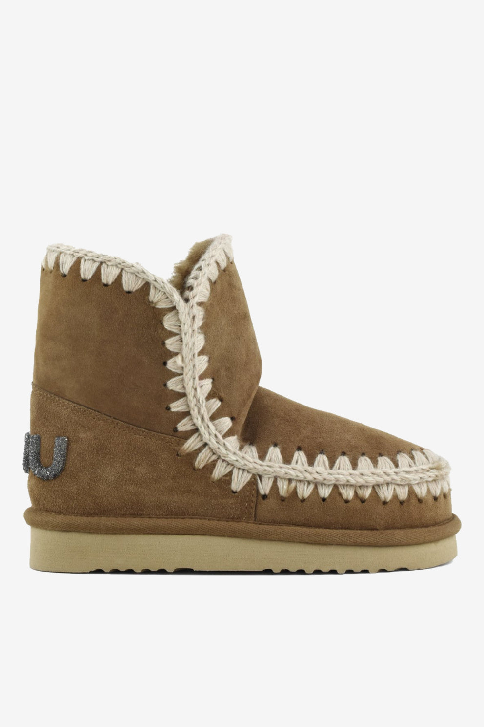 Mou Eskimo 18 Glitter Cognac stivaletti da donna-1