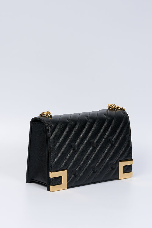 Elisabetta Franchi Chanel Large Bag Black-2