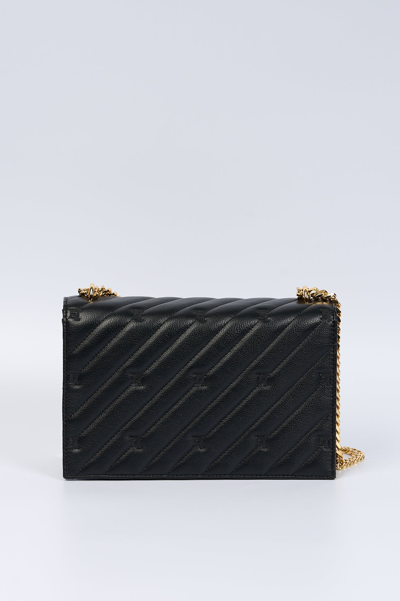 Elisabetta Franchi Chanel Large Bag Black-5