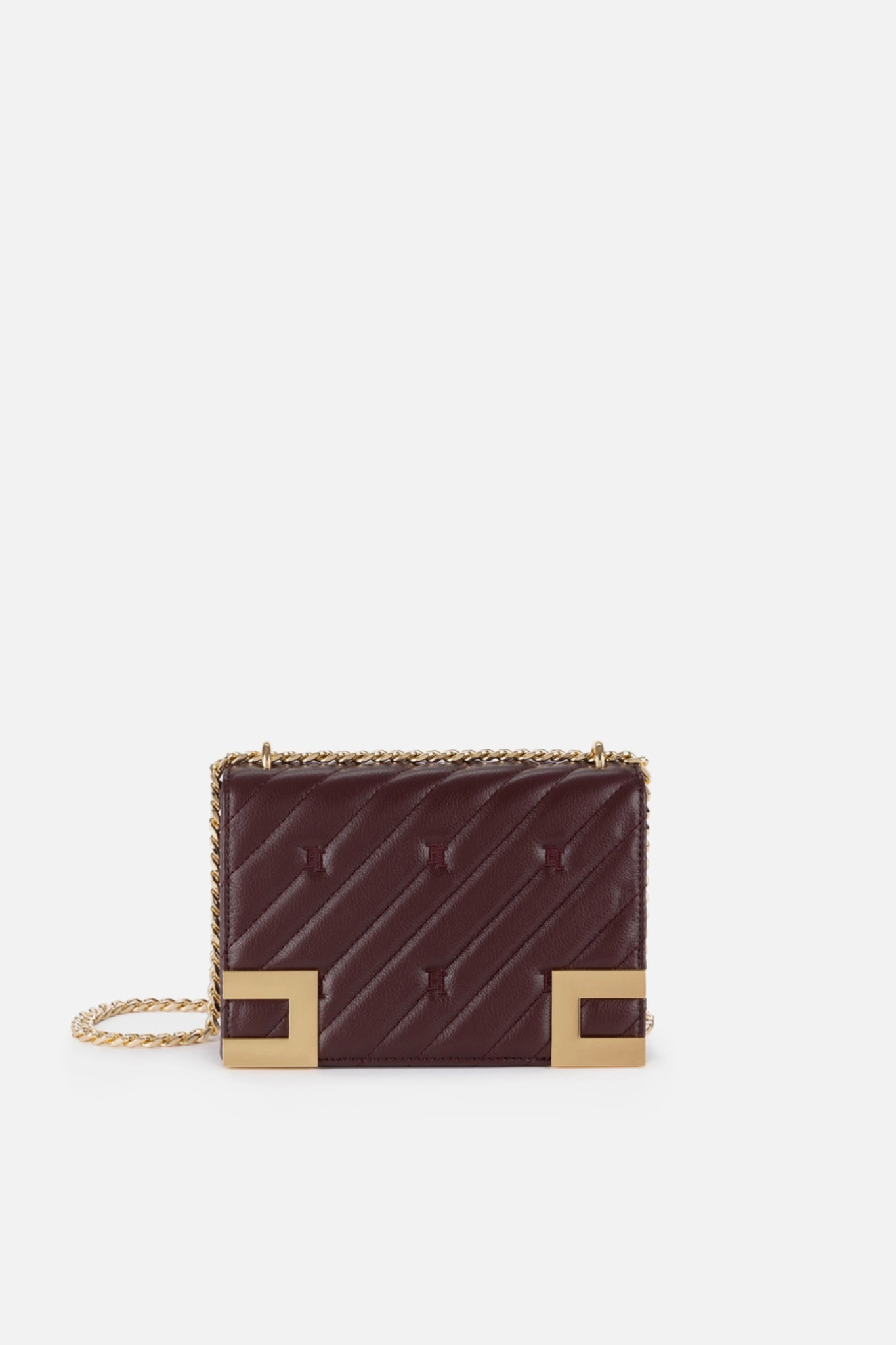 Elisabetta Franchi Medium Bag Chanel Bordeaux-1