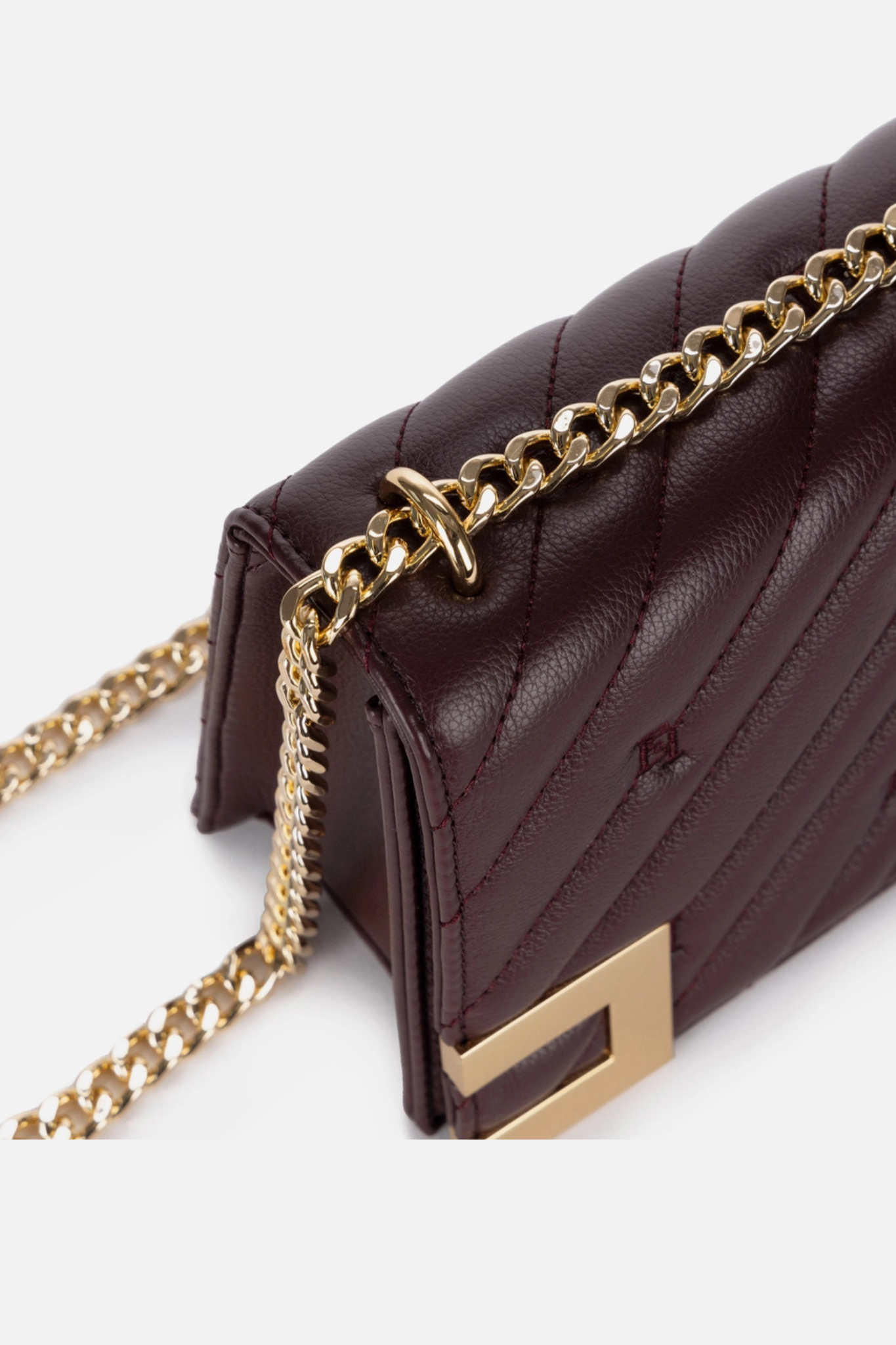 Elisabetta Franchi Medium Bag Chanel Bordeaux-3