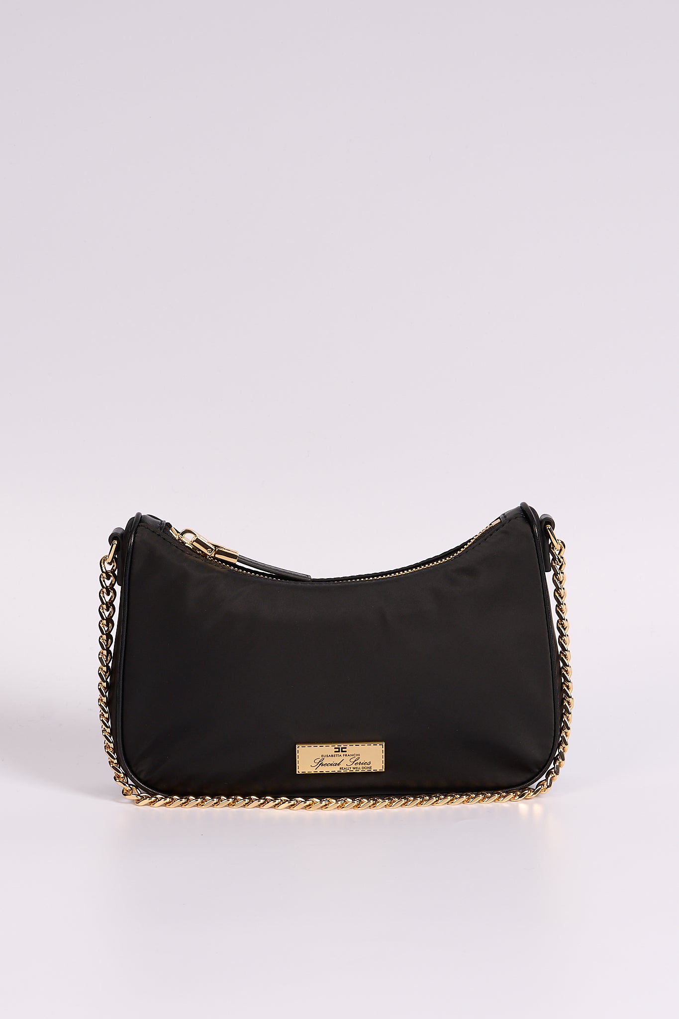 Elisabetta Franchi Black Nylon Bag Women-1