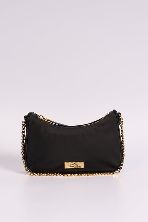 Elisabetta Franchi Black Nylon Bag Women