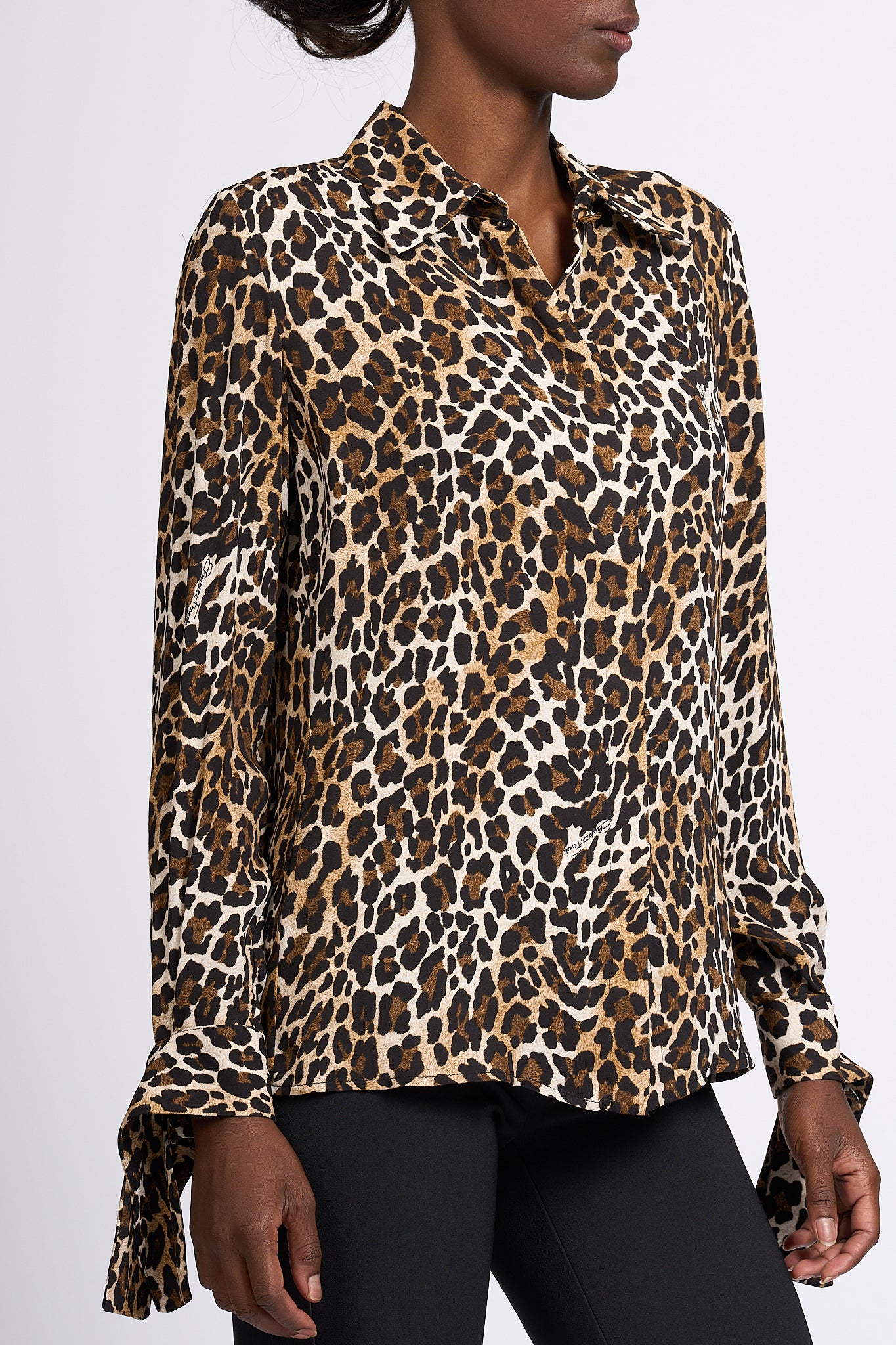 Elisabetta Franchi Women's Animal Print Shirt-1