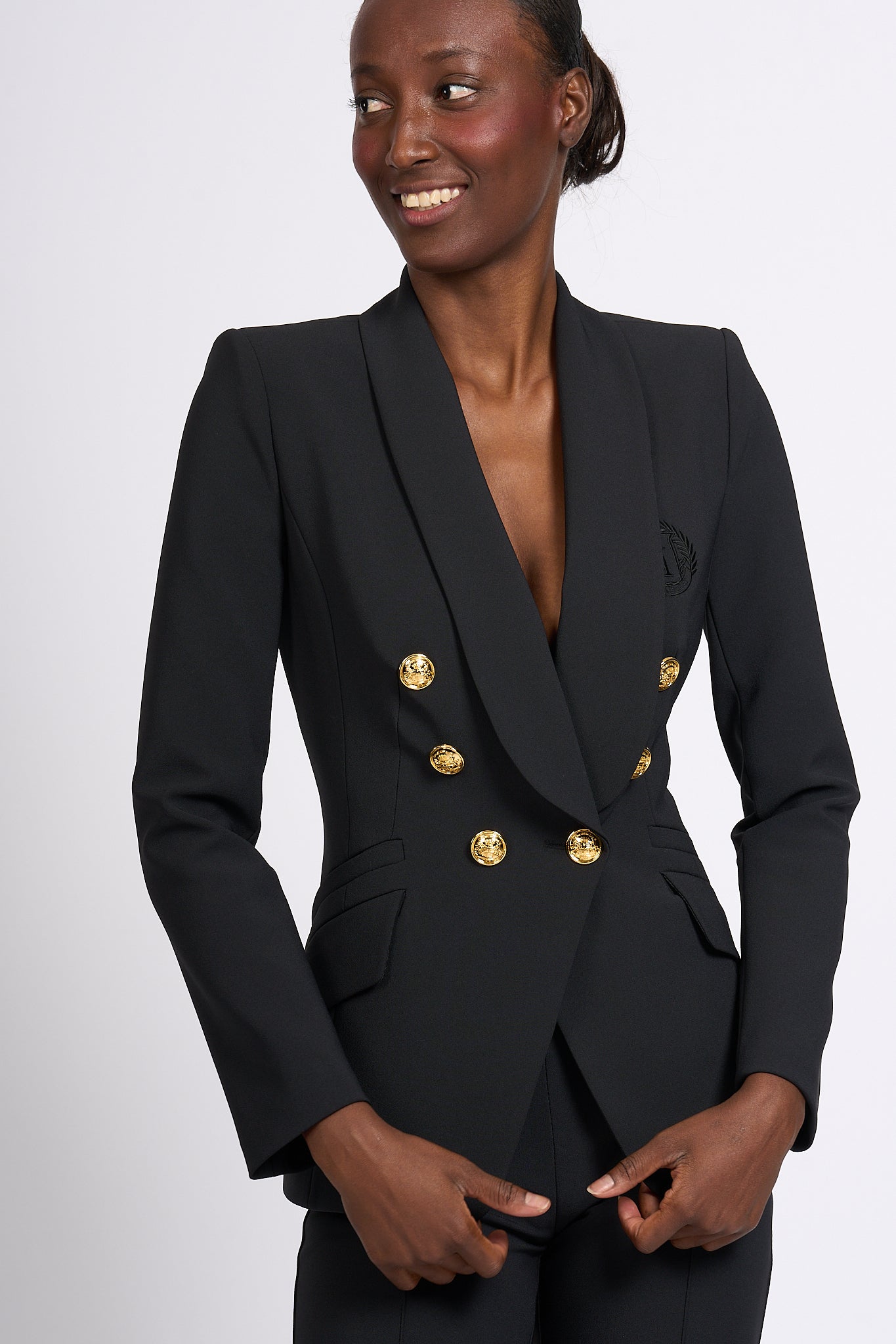 Elisabetta Franchi Balmain Jacket Black Women-1