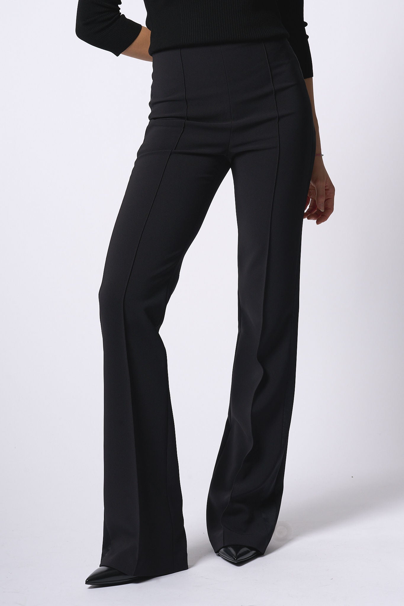 Elisabetta Franchi Pantalone Nero Donna-3