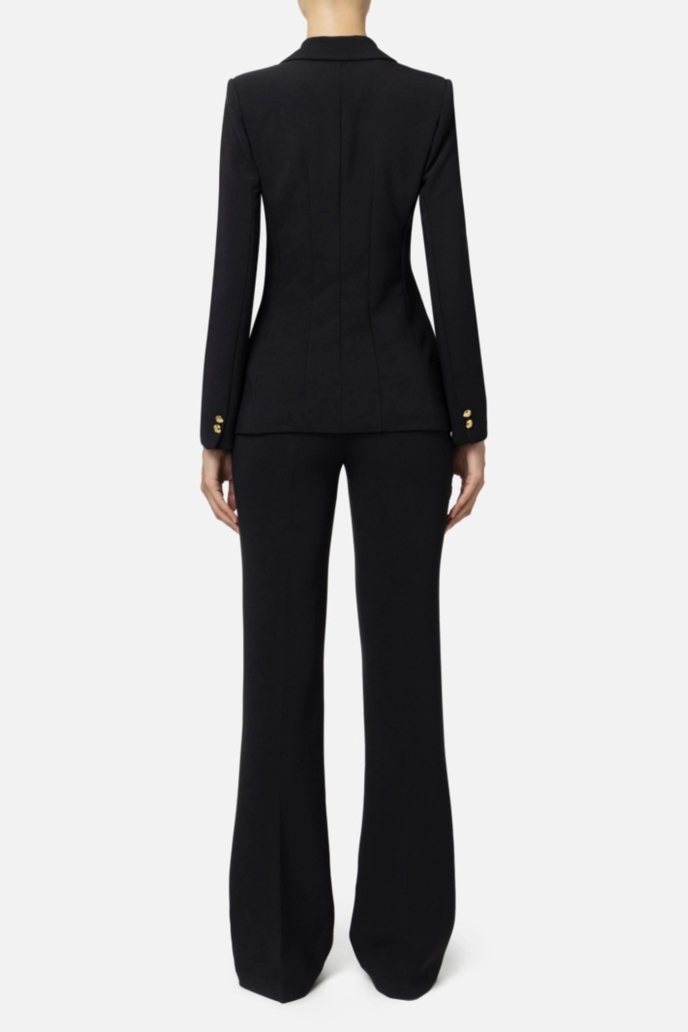 Elisabetta Franchi Tailleur Monopetto Nero Donna-3