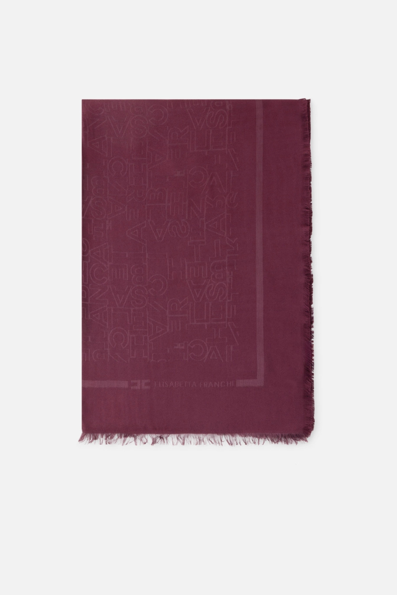 Elisabetta Franchi Pashmina Bordeaux Women-1