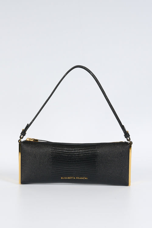Elisabetta franchi Borsa Baguette Nero Donna-2