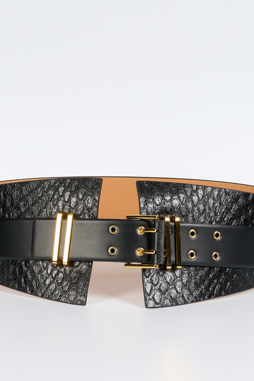 Elisabetta franchi Cintura Bustier Nero Donna-2