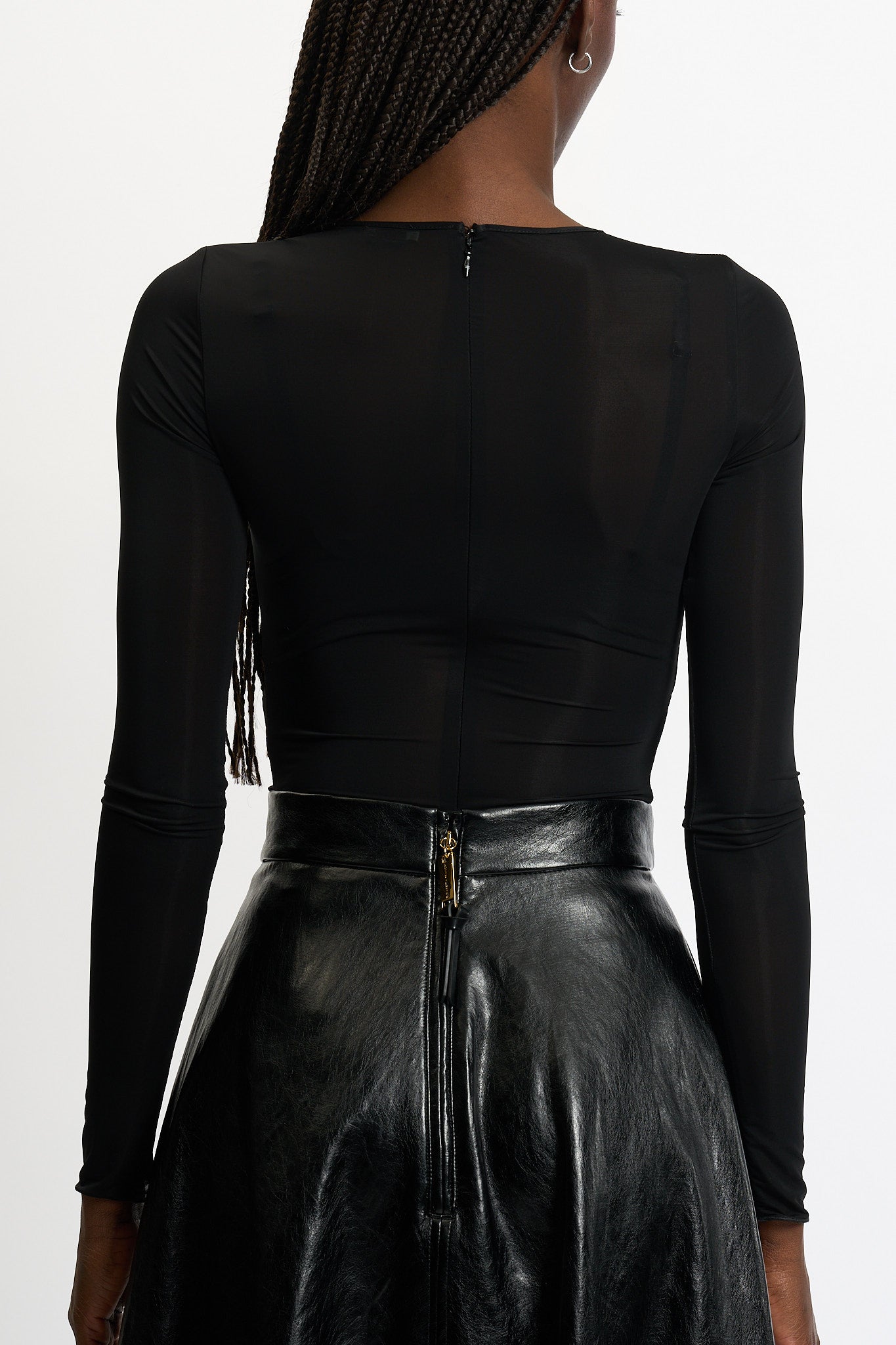 Elisabetta franchi Body Nero Donna-4