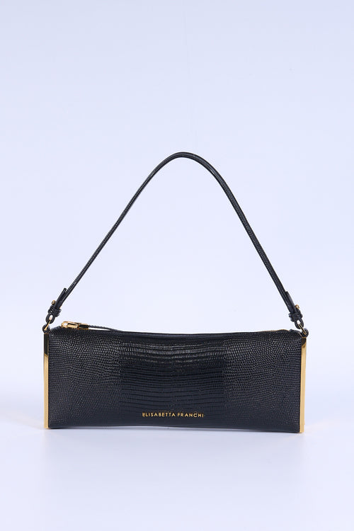 Elisabetta franchi Borsa Alungata Nero Donna