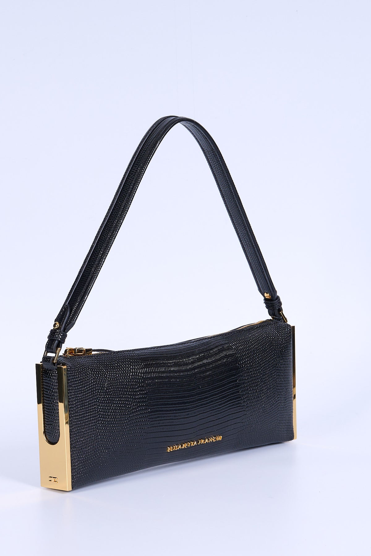 Elisabetta franchi Borsa Alungata Nero Donna-3