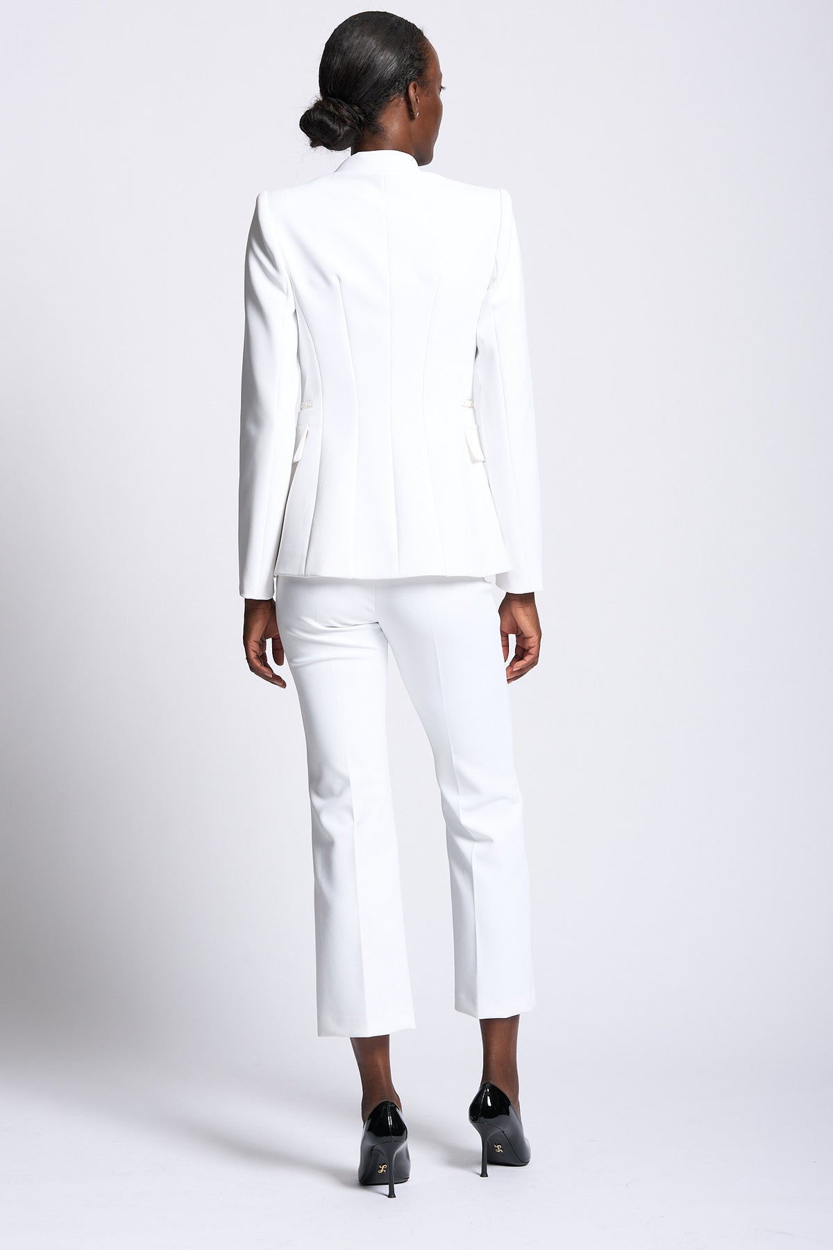 Elisabetta franchi Giacca Avorio Donna-5