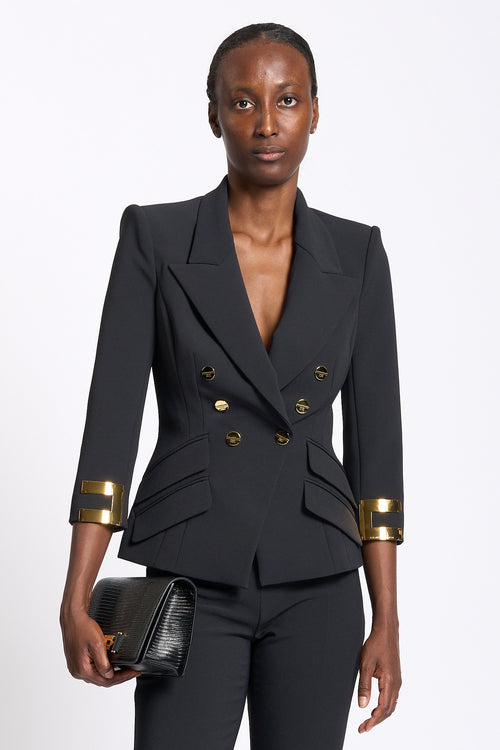 Elisabetta franchi Giacca Balmain Nero Donna